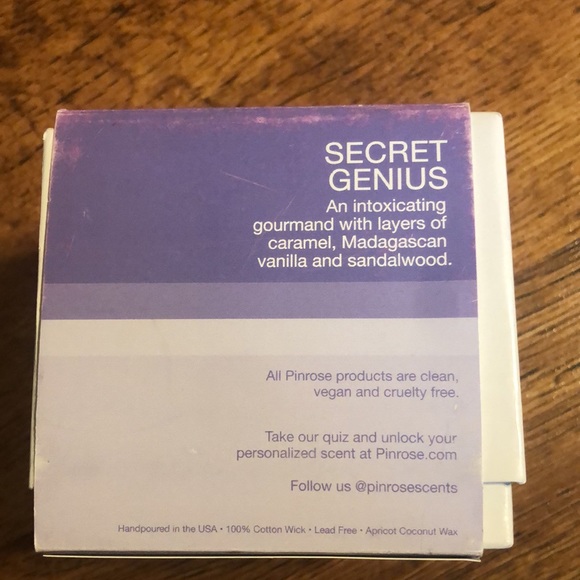 Pinrose Secret Genius Candle(New) - Picture 7 of 7